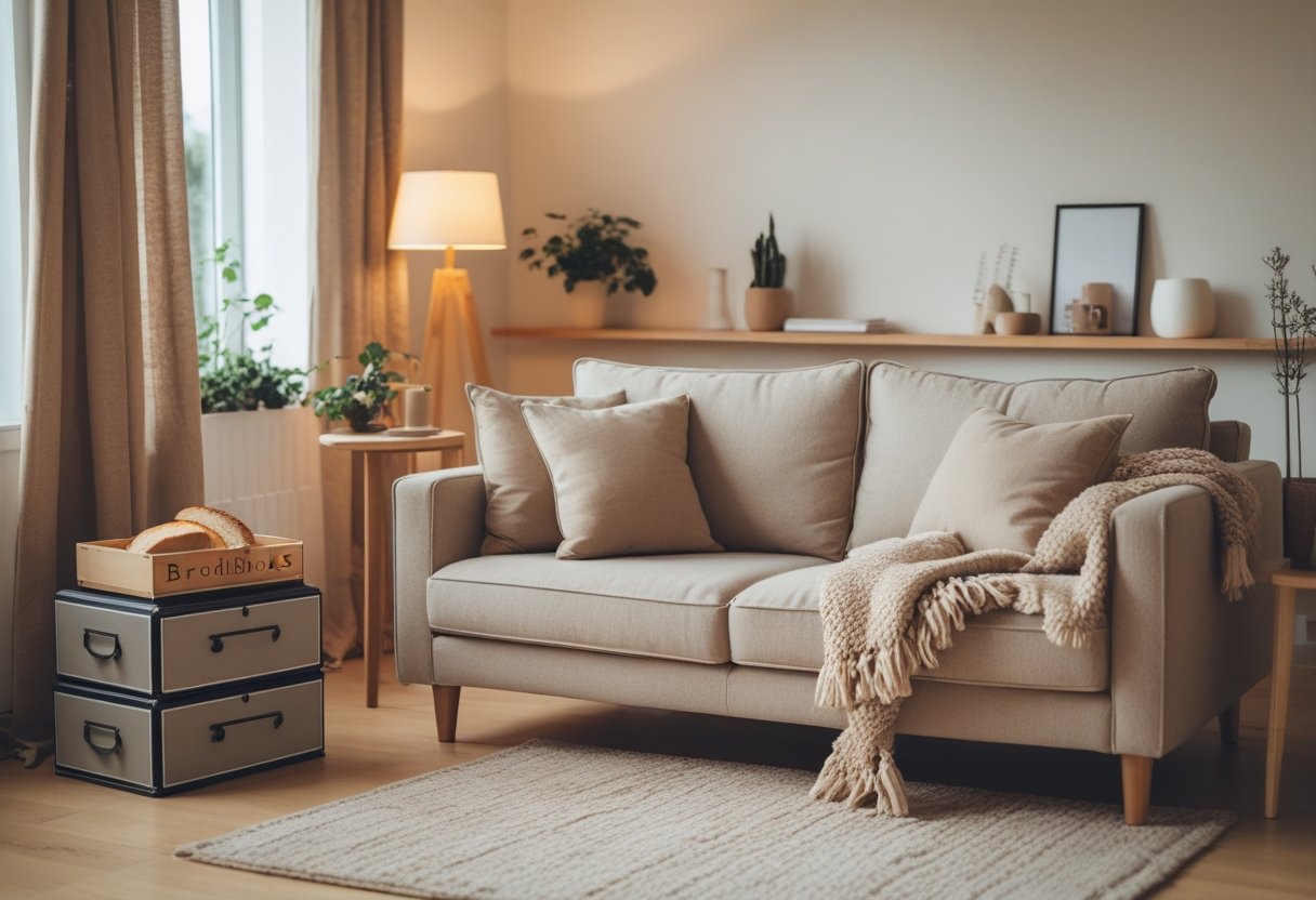 Sådan skaber du hygge i stuen med den rette sofa og brødkasse